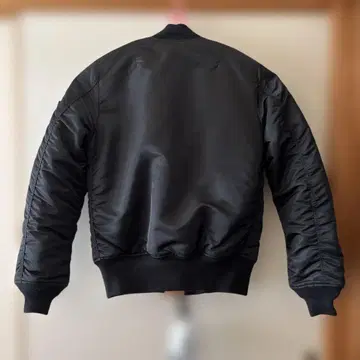 미사용 알파인더스트리 MA-1 블랙 M 사이즈