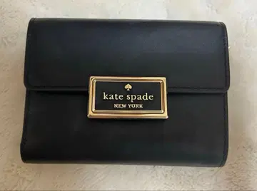 [ KATE SPADE ] 케이트 스페이드 지갑 접이식 지갑 블랙 블랙