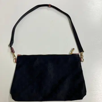 russet 미니 숄더백 [ 26cm ] 네이비