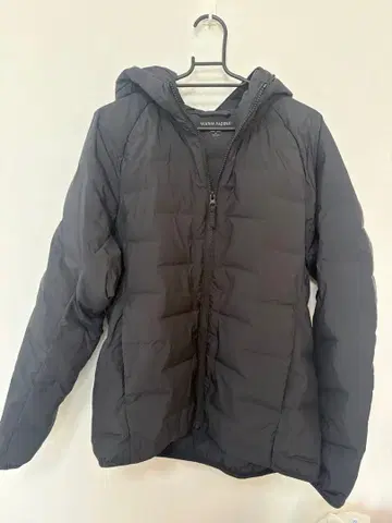 유니클로 웜 패디드 블랙 남성용 M