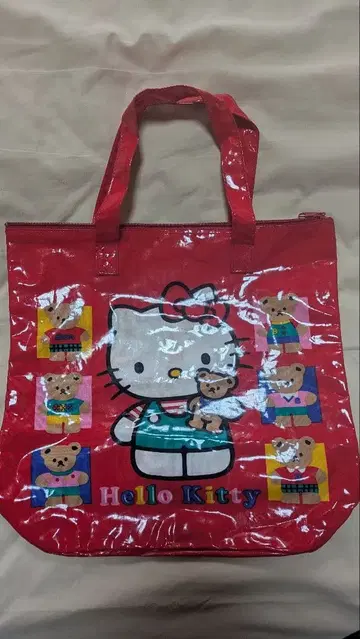 산리오 헬로키티 에나멜 백 레트로