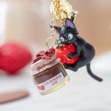 [새상품] 마녀 배달부 키키 지지 스위츠 부라링 딸기잼 키링