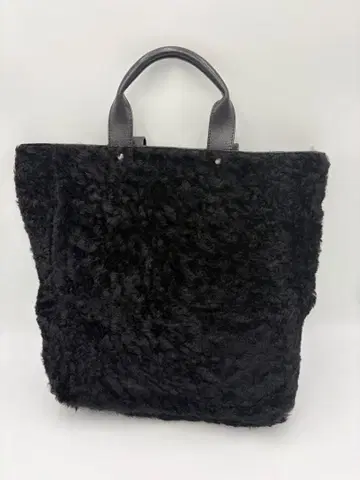 미사용 새상품 드리스반노튼 가죽 토트백 블랙 DRIES