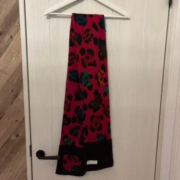 Via Fabbrica 레오파드 무늬 머플러 비아 파브리카