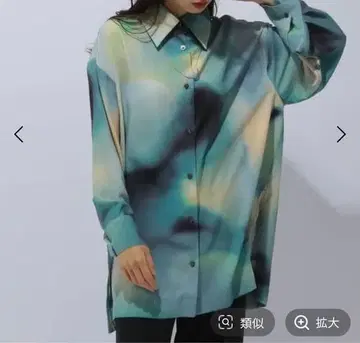 HARE 디자인 셔츠 블라우스