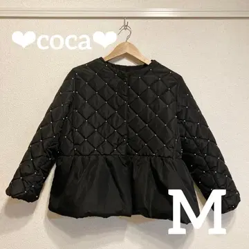 coca 퀼팅 자켓