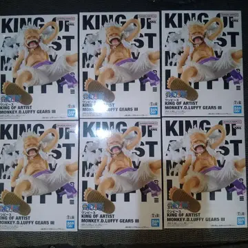 원피스 KING OF ARTIST 기어5 니카 피규어 6체 세트