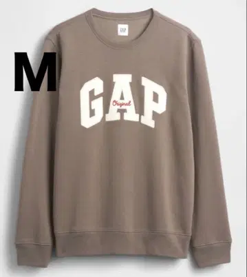 Gap 30주년 로고 맨투맨 브라운 M 사이즈