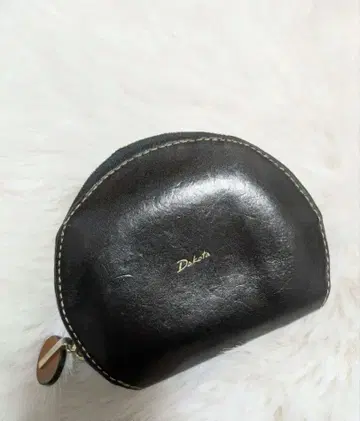 Dakota 블랙 가죽 접이식 지갑