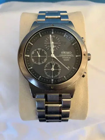 [배터리 방전] SEIKO 크로노그래프 손목시계 (쿼츠) T01