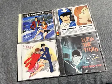 루팡 3세 4장 세트 CD 사운드 트랙 재즈