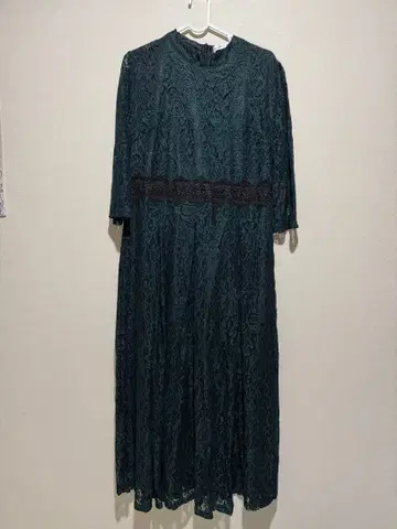 꽃무늬 전체 레이스 파티 드레스 롱 원피스