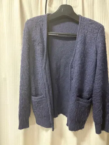 넘버나인 아카이브 아크릴 니트 가디건 사이즈 2