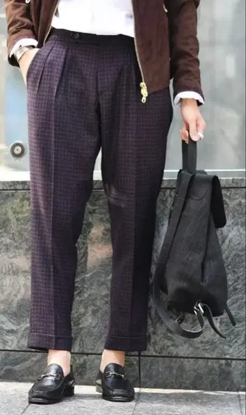 벨위치 스코치 하운드투스 패턴 가을/겨울