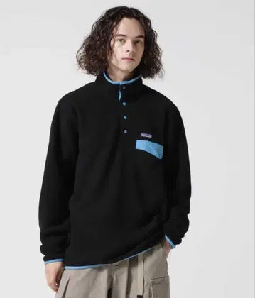 Patagonia 신틸라 스냅T M 블랙/블루