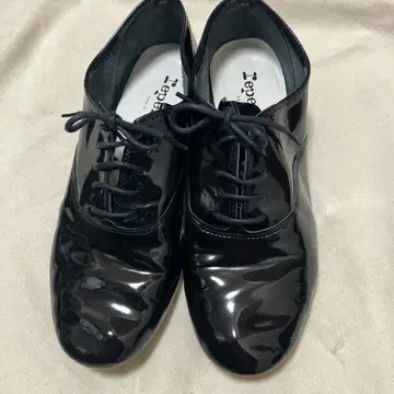 Repetto 블랙 에나멜 신발 37