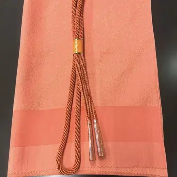 허리띠.오비 장식 천 세트 오렌지