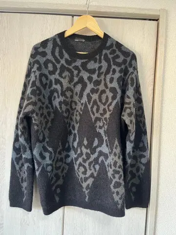 LAD MUSICIAN 라드 뮤지션 레오파드 아가일 무늬 니트