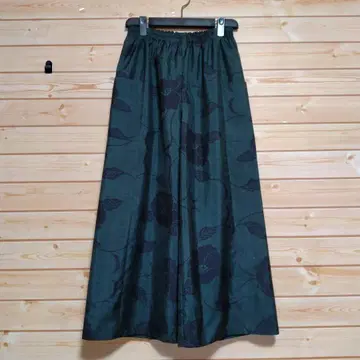 오시마 명주 리메이크 와이드 팬츠