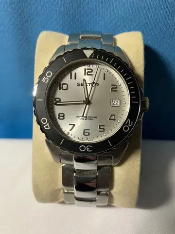 [배터리 없음] SECTOR 손목시계 쿼츠 200m 방수 T05