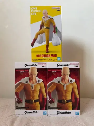원펀맨 피규어 ' 사이타마 ' 2종 세트 전 3체