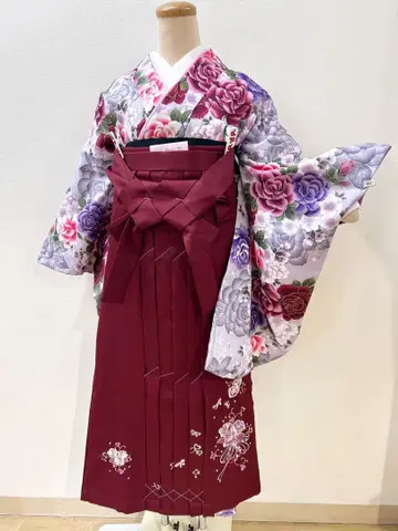 29 졸업식 하카마 세트 풀세트 초등학생 대학생 L 사이즈 95cm