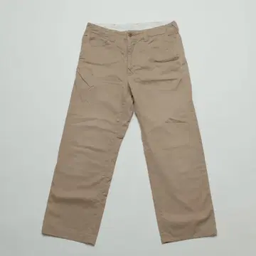 할리우드 런치마켓 베이지 코튼 빈티지풍 치노 팬츠