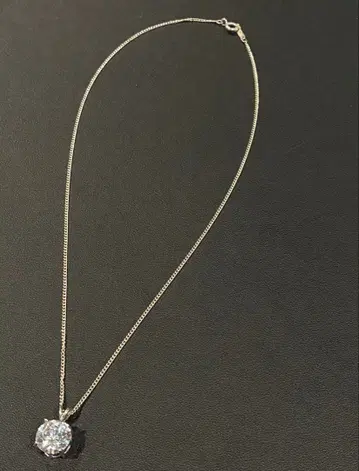 Sv925 주얼리 여성용 목걸이 지르코니아 다이아컷