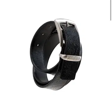 KENFORD EMBOSSED LEATHER BELT PAISLEY