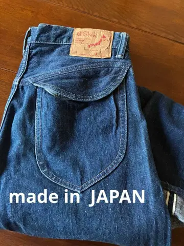 새상품급 orSlow 데님 플랩 포켓 일본제