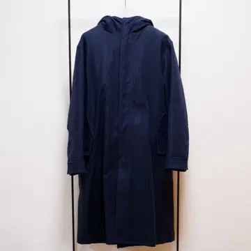 COS PADDED HOODED PARKA 후드티 코트 네이비 M