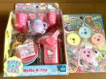 키티 티 세트 (새상품급) + 새상품 츠부타마짱 2종 세트