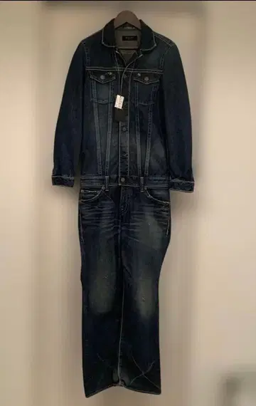 win& Sons 데님 오버롤 typeA-akitani 사이즈 2