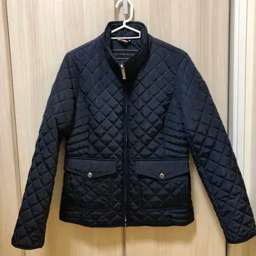 TOMMY HILFIGER 네이비 퀼팅 자켓