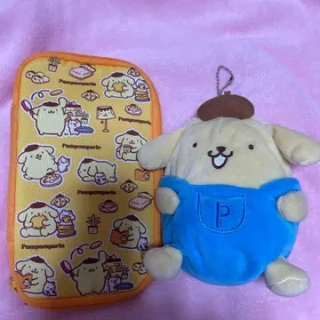 폼폼푸딩 파우치와 마스코트 세트