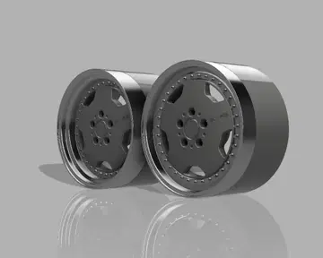 1/24 프라모델 휠 AERO 3 타입