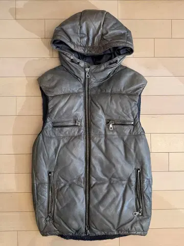 nano universe 가죽 충전솜 베스트