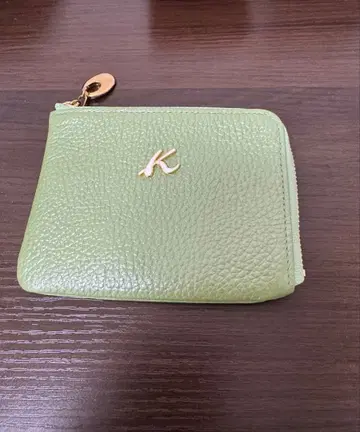 요코하마 모토마치 Kitamura 지갑 그린 컴팩트