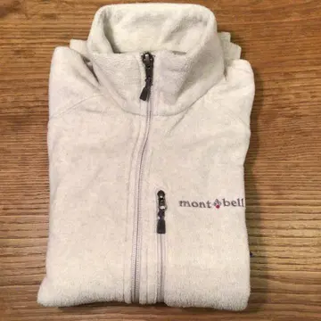 mont-bell 플리스 자켓 라이트 그레이 여성용 S