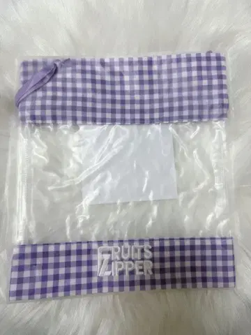 FRUITS ZIPPER 의상전 나카가와 루카 카와누이의 집 파우치