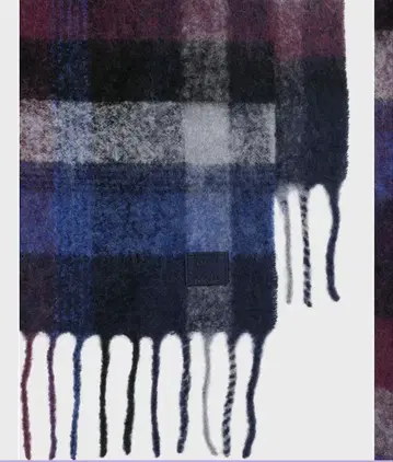 [ 새상품 ] 폴스미스 메리노울 체크 머플러