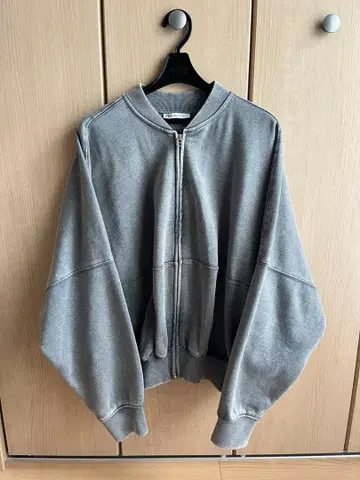 ZARA 자라 맨투맨 봄버 셔츠 지퍼