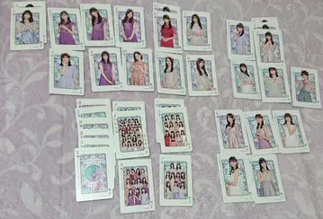 노기자카46 8th 바스라 카드놀이 모바일 회원 한정 특전 모음