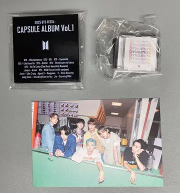 BTS FESTA 2025 CAPSULE ALBUM DYNAMITE