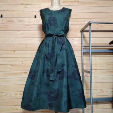 오시마 명주 리메이크 핀턱 오버롤 스커트