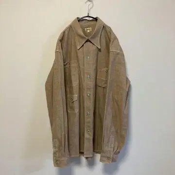 The Y.M Walk On 샴브레이 셔츠 워크 셔츠 긴팔 셔츠