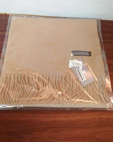 캐시미어 머플러 베이지