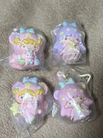 리틀트윈스타 별이 빛나는 밤의 엔젤 시리즈 시크릿 키링