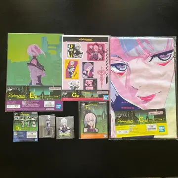 사이버 펑크 제일복권 루시 LUCY CDDFG상 6점 묶음 판매