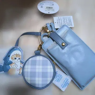 [ 미사용 새상품 ] 모프 샌드 3연 숄더 파우치 mofusand